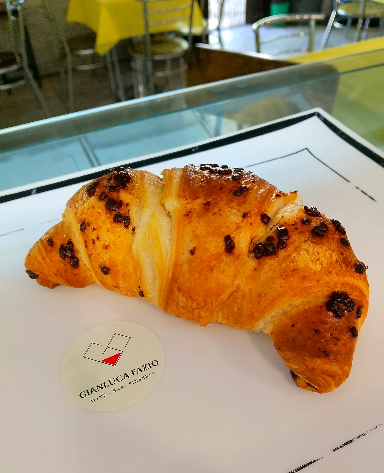 Cornetto al cioccolato